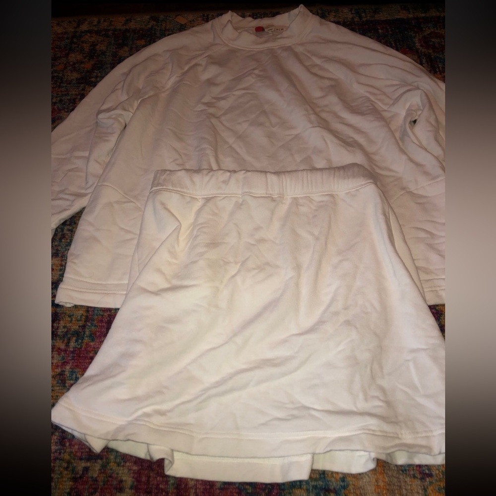 Free People Beach Skirt and Sweater SET